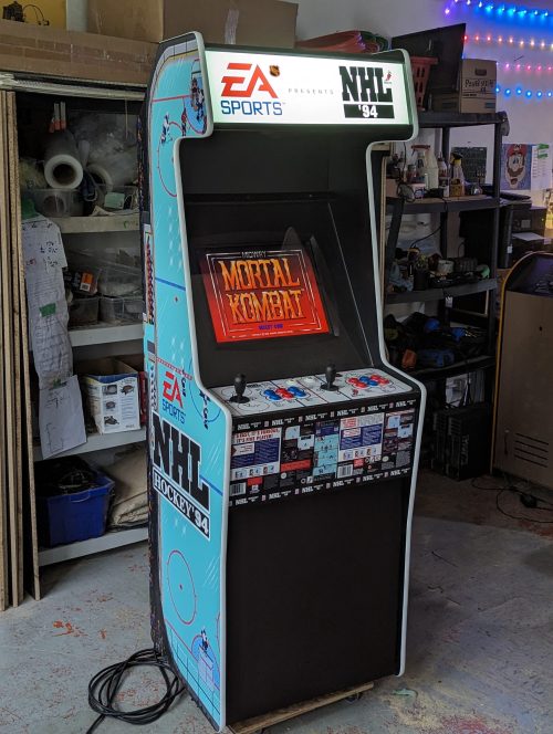 nhl full size arcade cabinet custom in saskatoon saskachewan