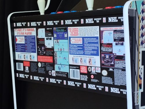 NHL 94 Themed 2-player Mancave 10,000 Game Arcade Machine - Image 5