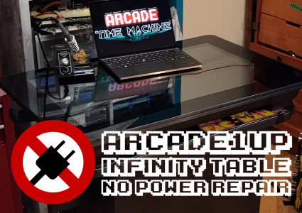 [FIX] Arcade1up Infinity Table No Power Repair | Arcade Time Machine