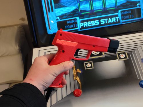 Police trainer arcade light gun suzo happ