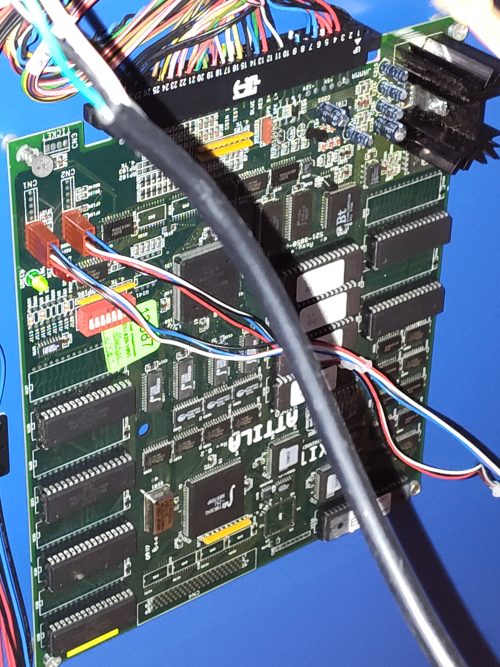 Police trainer arcade PCB